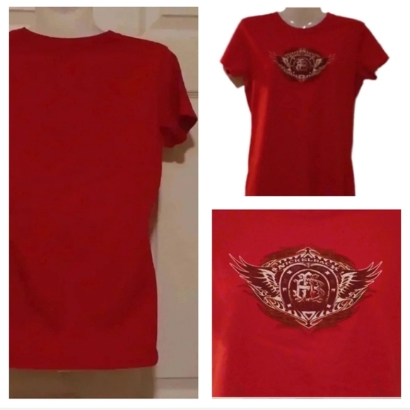 💙🏍 red Nickelback M size t-shirts - Picture 1 of 8